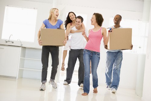 Professional rubbish removal team in Leatherhead
